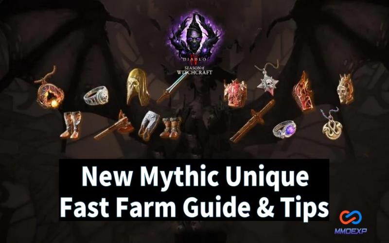 Diablo 4 Season 7 - New Mythic Unique Fast Farm Guide & Tips