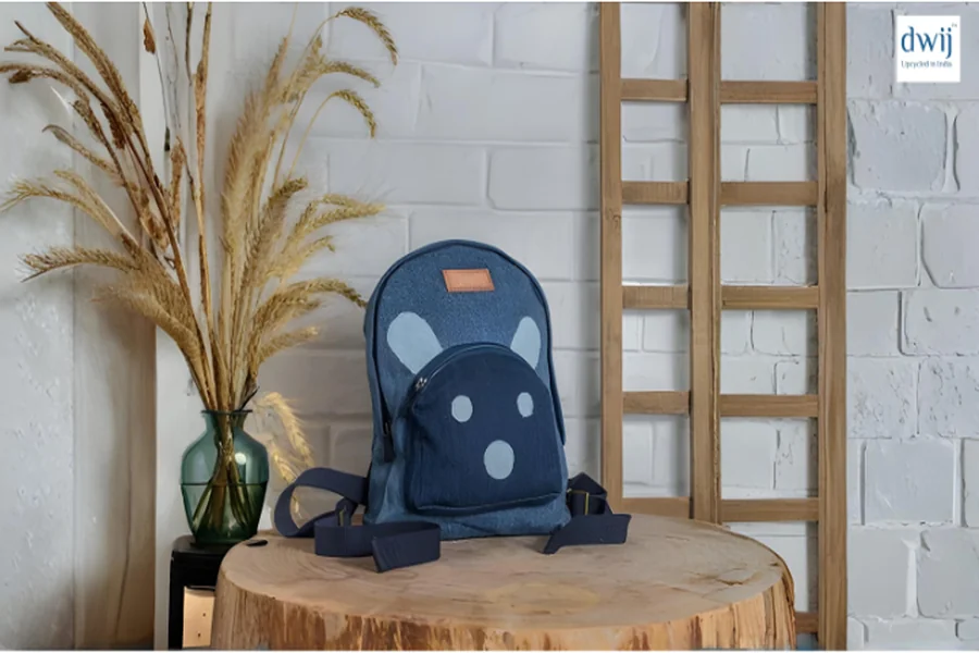 Denim Backpack